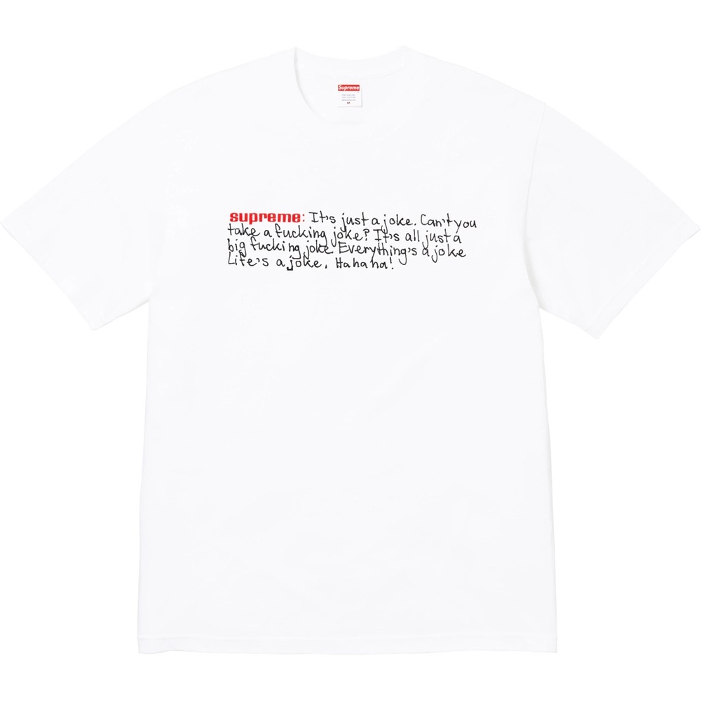 *SOLD* Supreme Joke Tee